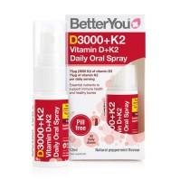 BetterYou Vitamin DLux+ Vitamin D + K2 Daily Oral …