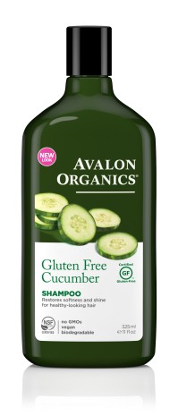 Avalon Organics Gluten Free Cucumber Shampoo 325ml