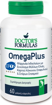 Doctor's Formulas Omegaplus Φόρμουλα Ιχθυελαίων 60 …