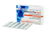 VioGenesis Vitamin D3 Plus Depot 2500 IU with Zinc &hellip;