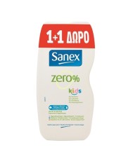 Sanex Set Αφρόλουτρο Zero% Kids 500ml 1+1 Δώρο