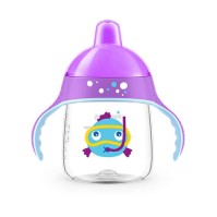 AVENT Κύπελλο με λαβές 260ml (μπλε-μωβ) 12M+ SCF75 …