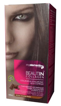 My Elements Beautin Collagen, με γεύση Σοκολάτα με …