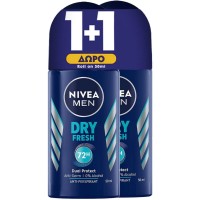 Nivea Men Dry Fresh 72h Dual Protect Deo Roll-on 5 …