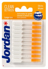Jordan Clean Between Sticks Orange Μεσοδόντια Βουρ …
