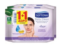 Septona Μαντηλάκια Ντεμακιγιάζ Με Υαλουρονικό Οξύ …