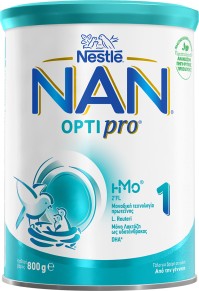 Nestle Nan Optipro 1 Γάλα για Βρέφη σε Σκόνη 800gr