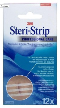 3M Steri Strip Αυτοκόλλητες Ταινίες Συγκράτησης Δέ …