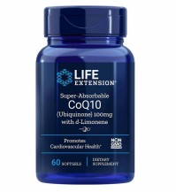 Life Extension Super-Absorbable CoQ10 100mg 60 sof …
