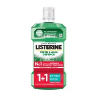 Listerine Teeth And Gum Defence 500ml 1+1 Δώρο