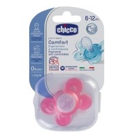 CHICCO ΠΙΠΙΛΑ ΣΙΛΙΚΟΝΗ ΡΟΖ 6-12m PHYSIO COMFORT 1Τ …