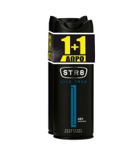 STR8 Deo Spray Live True 150ml 1+1 Δώρο