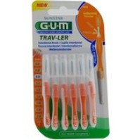 GUM 1412 ΜΕΣΟΔΟΝΤΙΑ TRAV-LER Cylindrical 0,9mm x6