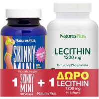 Natures Plus Set Skinny Mini 90vcaps & ΔΩΡΟ Nature …