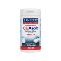 Lamberts CalAsorb Calcium 800mg Plus Vitamin D3 60 …
