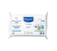 Mustela Organic Cotton Wipes with Water Μωρομάντηλ …