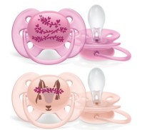 Avent Ultra Soft Ορθοδοντικές Πιπίλες Σιλικόνης Ρο …
