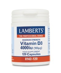 Lamberts Vitamin D3 4000IU 120Caps