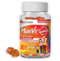 Forte Pharma MultiVit Gummies Πολυβιταμίνες 60 ζελ …