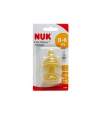 Nuk First Choice+ Θηλή από Καουτσούκ 0-6m Μέγεθος …