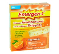 Emergen-C Βιταμίνη C 1000mg 10φακ. 99gr Με Γεύση Π …