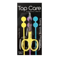 Top Care Ψαλιδάκι Νυχιών Ίσιο Κίτρινο 1 τεμάχιο