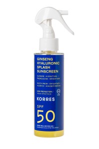 Korres Ginseng & Hyaluronic Splash Sunscreen SPF50 …