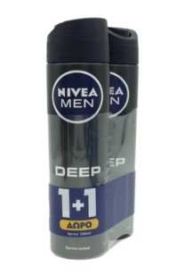 NIVEA MEN Deep Spray 48H 150ml 1+1 Δώρο