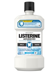 Listerine Mouthwash Advanced White Mild Taste Mout …