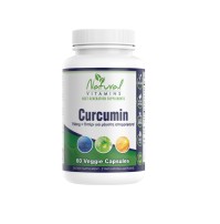 Natural Vitamins Curcumin 750mg with Bioperine 60 …