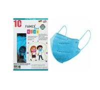 Famex Mask Kids Παιδικές Μάσκες Προστασίας Σιέλ FF …