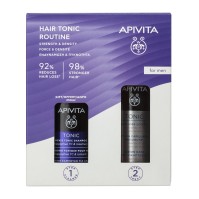 Apivita Set Men's Hair Tonic Routine με Hair Loss &hellip;
