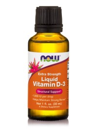 Now Foods Liquid Vitamin D-3 Extra Strength 1,000 …