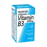 HEALTH AID VITAMIN B3 (NIACIN) 250MG TAB 90'S