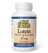 Natural Factors Lutein 20mg Με Zeaxanthin 3.5mg 60 &hellip;