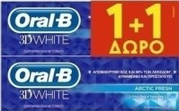 Oral-B 3D White Arctic Fresh (1+1) 2 x 75ml