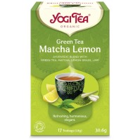 Υogi Tea Green Tea Matcha Lemon 30.6gr 17Teabags