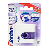 JORDAN Multi Action Floss Οδοντικό Νήμα 25m