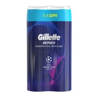 Gillette Series Sensitive Cool Shave Foam 2 X 250m …