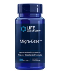 LIFE EXTENSION MIGRA-EEZE 60 SOFTGELS (butterbur)