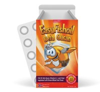 EasyVit EasyFishoil Beta Glucan Παιδικό Συμπλήρωμα …
