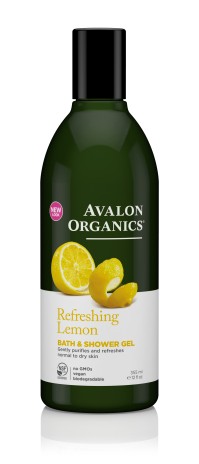 Avalon Organics Refreshing Bath & Shower Gel Lemon …