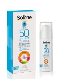 Solene Suncare Face Cream Dry Touch SPF50 Αντηλιακ …