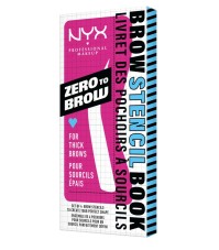 Nyx Professional Makeup Brow Stencil Book for Thic …