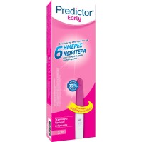 Predictor Early 6 Days Τεστ Εγκυμοσύνης 1τμχ
