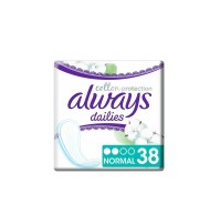 Always Dailies Cotton Protection Normal 38τμχ