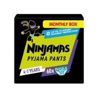 Pampers Ninjamas Boy Pyjama Pants Monthly Pack 4-7 …
