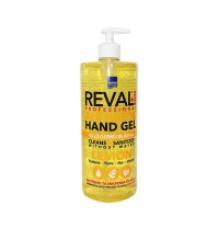 Intermed Reval Plus Antiseptic Hand Gel Lemon Σκοτ …