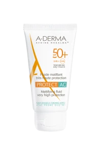 Aderma Protect AC Fluide matifiant visage SPF50+ 4 …