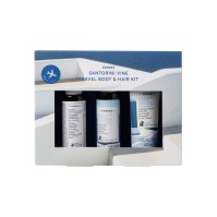 Korres Santorini Vine Travel Body Hair Kit, Σαμπου …